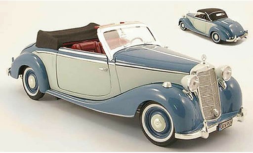 Mercedes 170 Cabriolet 1/18 Spark s (w191) blau/grau 1950 modellautos