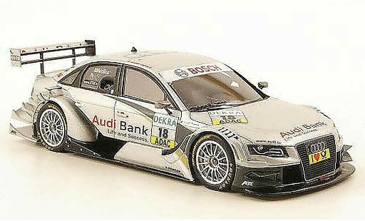 Audi A4 dtm 1/43 Spark No.18 Bank Saison 2010 modellautos