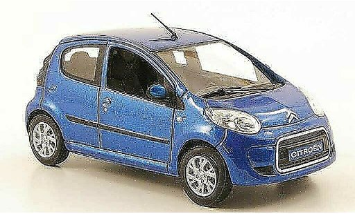 Citroen C1 Berline 1/43 Norev blau 5-portes 2009 modellautos