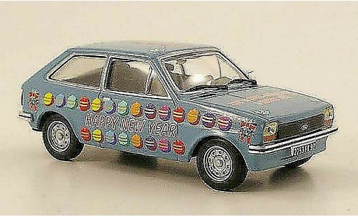 Ford Fiesta MKI 1/43 IXO Merry Christmas + Happy New Year modellautos
