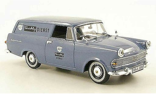 Opel Rekord P2 1/43 Starline Caravan NSU Quickly Dienst 1960 modellautos