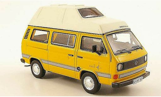 Volkswagen T3 Base 1/43 Premium ClassiXXs Camper 'Joker' gelb Westfalia modellautos