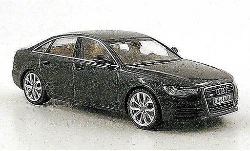 Audi A6 berline 1/43 Schuco (C7) blau-grau 2011 modellautos