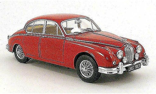 Jaguar MK 2 1/18 Model Icons 3.8 rot lhd 1962 modellautos