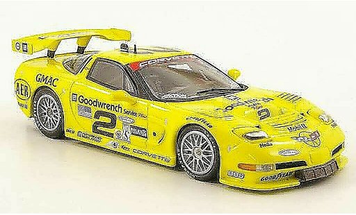 Chevrolet Corvette course 1/43 Minichamps C5 R GTS No.2 Sieger 24h Daytona 2001 modellautos