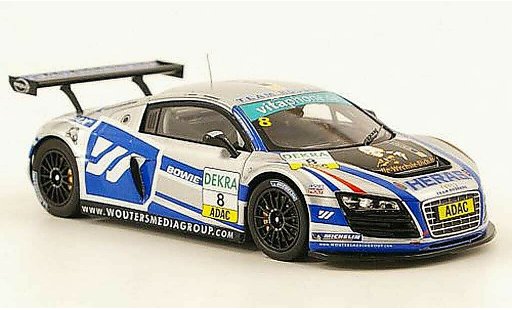 Audi R8 lms 1/43 Spark No.8 Team Rosberg ADAC Masters2010 modellautos