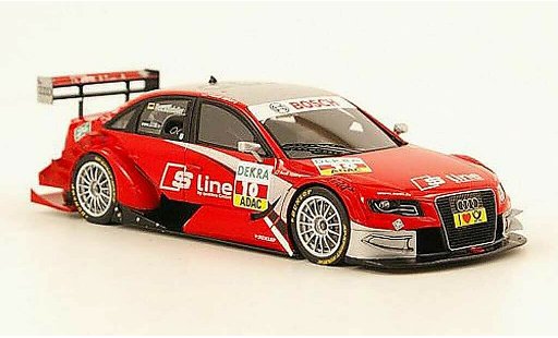 Audi A4 dtm 1/43 Spark No.10 S Line Saison 2010 modellautos