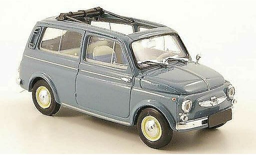 Steyr Puch 700 Base 1/43 Brumm C blau geoffnet 1961 modellautos