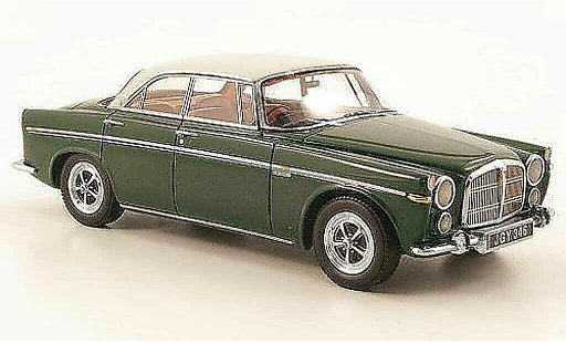 Rover P5B Coupe 1/43 Neo schwarz-vert/grau RHD 1971 modellautos