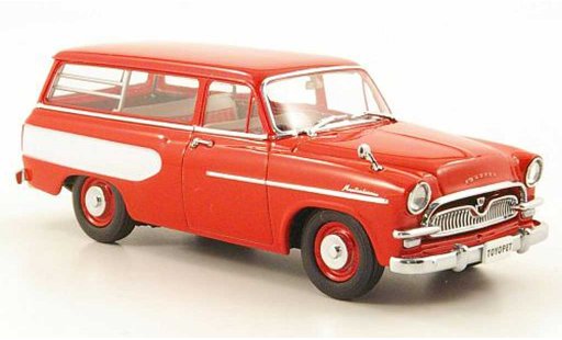 Toyopet Masterline Light Van 1/43 Ebbro rot/weiss 1959 modellautos