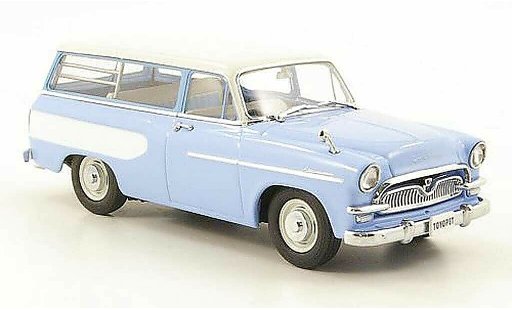 Toyopet Masterline Light Van 1/43 Ebbro blau/weiss 1959 modellautos