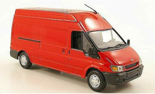 Ford Transit Kastenwagen 1/43 Minichamps rot 2000 modellautos