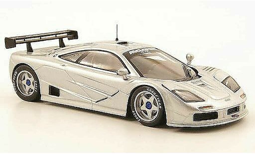 McLaren F1 GTR GTR 1/43 IXO grau Rennversion modellautos