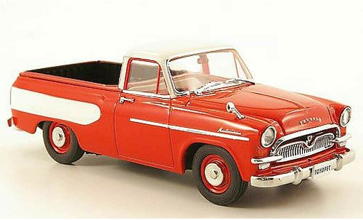 Toyopet Masterline Pick Up 1/43 Ebbro rot/weiss 1959 modellautos
