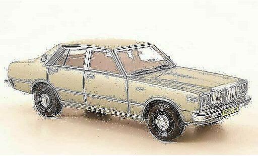 Datsun 200L Berline 1/43 Neo Laurel (C230) graugr&Atilde;&frac14;n modellautos