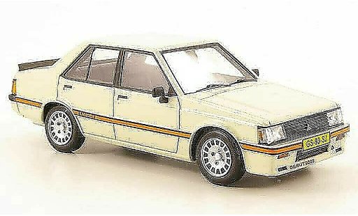 Mitsubishi Lancer 2000 Turbo 1/43 Neo EX PW cremeweiss 1980 modellautos