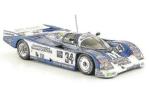 Porsche 962 1989 1/43 Spark C No.34 Almeras 24h Le Mans modellautos