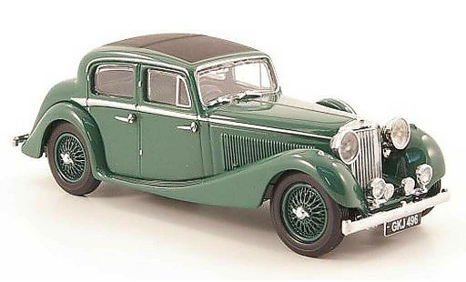 Jaguar SS Base 1/43 Oxford 2.5 litre gr&Atilde;&frac14;n modellautos