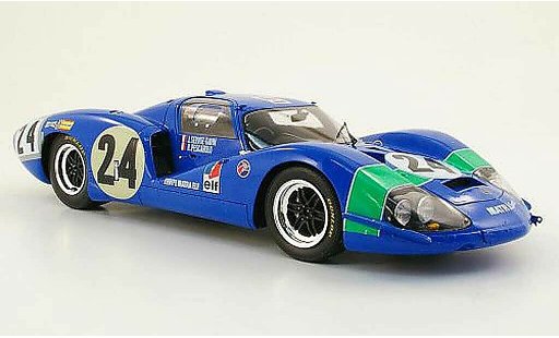 Simca Matra MS630 1/18 Spark ms 630 no.24 elf h.pescarolo / j.servoz-gavin 24h le mans 1968 modellautos