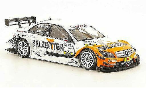 Mercedes Classe C DTM 1/43 Minichamps No.3 Salzgitter Saison 2010 modellautos