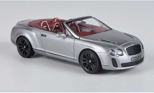 Bentley Continental Supersports Convertible 1/43 Minichamps Cabrio matt-grau 2010 modellautos
