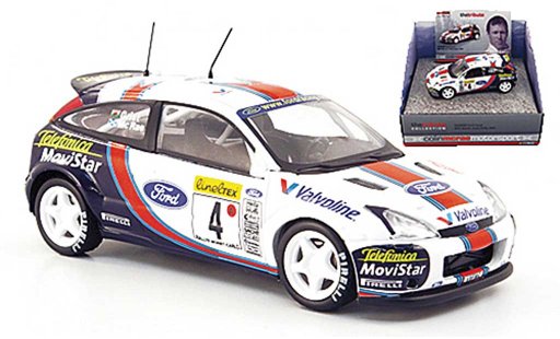 Ford Focus RS WRC 1/43 Vanguards No.4 /Telefonica McRae/Grist Rally Monte Carlo 2001 modellautos