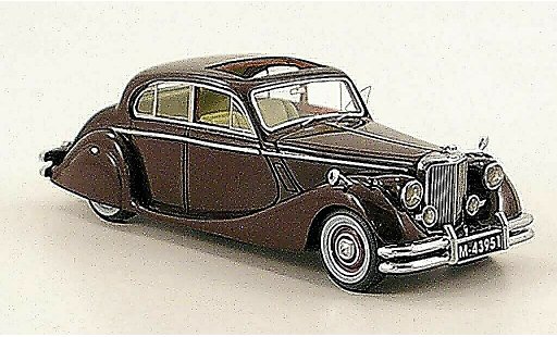 Jaguar MK 5 1/43 Neo braun 1950 modellautos