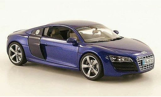 Audi R8 v10 1/43 Schuco 5.2 FSI blau modellautos