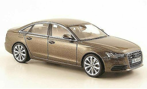 Audi A6 berline 1/43 Schuco Limousine (C7) grau 2011 modellautos