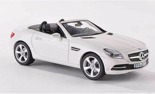 Mercedes Classe SLK Base 1/43 Schuco (R172) weiss 2011 modellautos