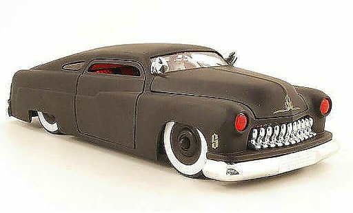 Mercury 1951 Base 1/18 Jada Toys coupe noir mat modellautos