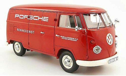 Volkswagen Combi Base 1/18 Schuco t1 kasten porsche renndienst modellautos