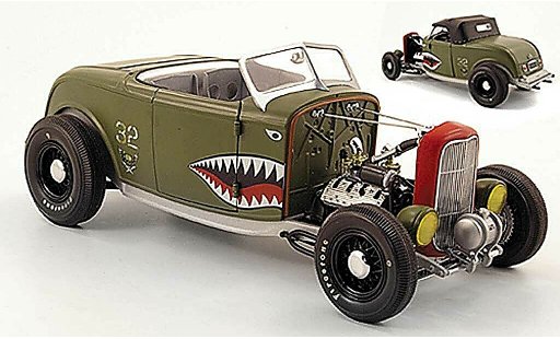 Ford 32 Hot Rod 1/18 GMP series aero rat gr&Atilde;&frac14;n modellautos