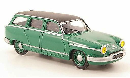 Panhard PL 17 Break 1/43 Solido Kombi gr&Atilde;&frac14;n/schwarz 1963 modellautos