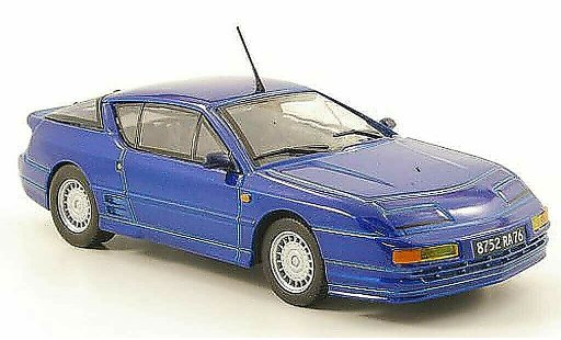 Alpine A610 turbo 1/43 Solido blau 1991 modellautos