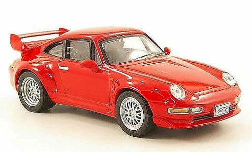 Porsche 911 GT2 1/43 Solido rot 1996 modellautos