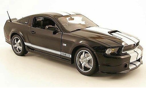 Shelby GT 350 2011 1/18 Shelby Collectibles schwarz/weiss modellautos