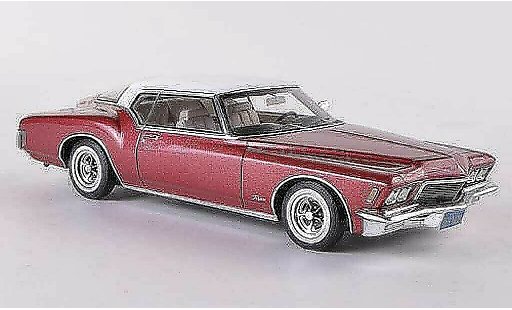 Buick Riviera Coupe 1/43 TrueScale Miniatures 1971 rot/weiss modellautos