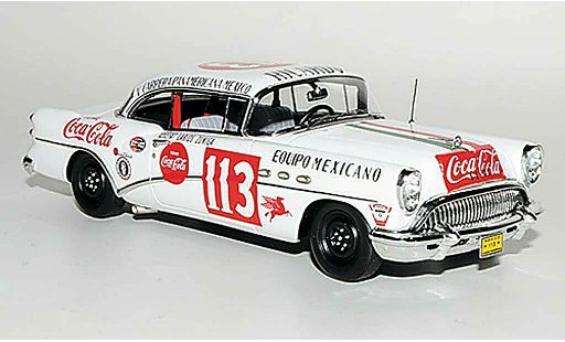 Buick Century course 1/43 TrueScale Miniatures No.113 R.Ramirez / J.L.Zuniga Carrera Panamericana Mexiko 1954 modellautos
