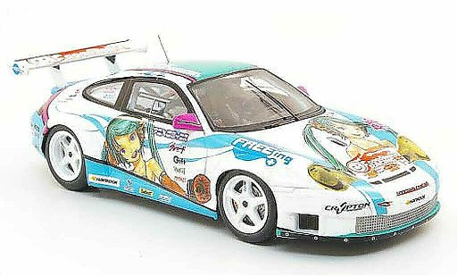 Porsche 911 GT3 RSR 1/43 Fujimi Good Smile Racing 2010 modellautos
