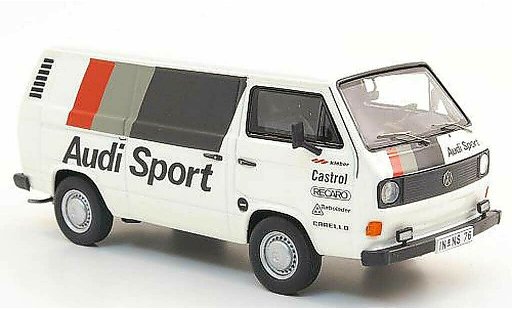 Volkswagen T3 A 1/43 Premium ClassiXXs Kasten Audi Sport modellautos