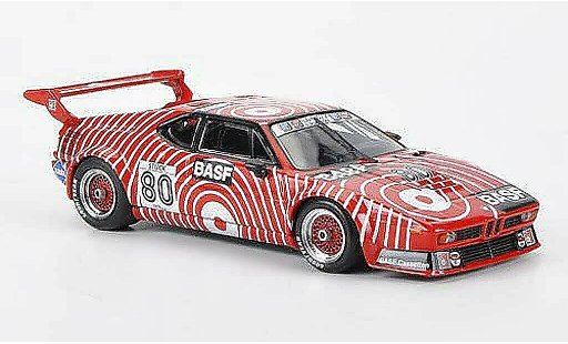 Bmw M1 1980 1/43 Minichamps No.80 Team GS Sport BASF H.J.st&Atilde;&frac14;ck Serie modellautos