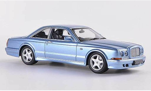 Bentley Continental T 1/43 Minichamps blau RHD 1996 modellautos