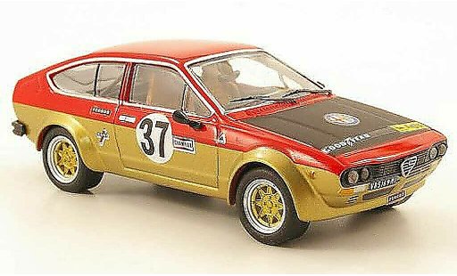 Alfa Romeo Alfetta gtv 2.0 1/43 M4 V Alfetta No.37 1000 km Spa 1976 modellautos