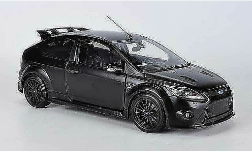 Ford Focus RS 500 1/18 Minichamps mat schwarz 2010 modellautos