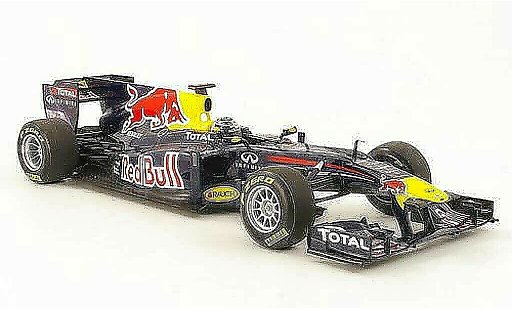 Renault F1 2011 1/18 Minichamps red bull showcar no1 s.vettel presentations modele modellautos