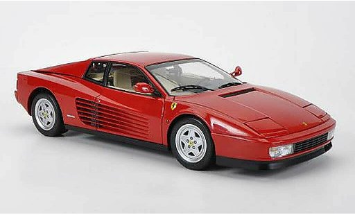 Ferrari Testarossa Coupe 1/18 Kyosho rot 1989 modellautos
