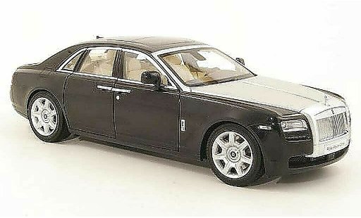 Rolls Royce Ghost Base 1/18 Kyosho (H22) schwarz/grau metallisee modellautos