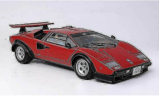 Lamborghini Countach 5000 S 1/18 Kyosho Walter Wolf rot modellautos