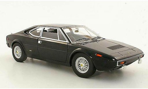 Ferrari 308 GT4 1/18 Hot Wheels Elite Dino schwarz owned by Elvis Presley modellautos
